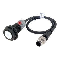 PRAW Серия Датчики индуктивные в цилиндрическом корпусе с тефлоновым покрытием (с кабельным разъёмом)